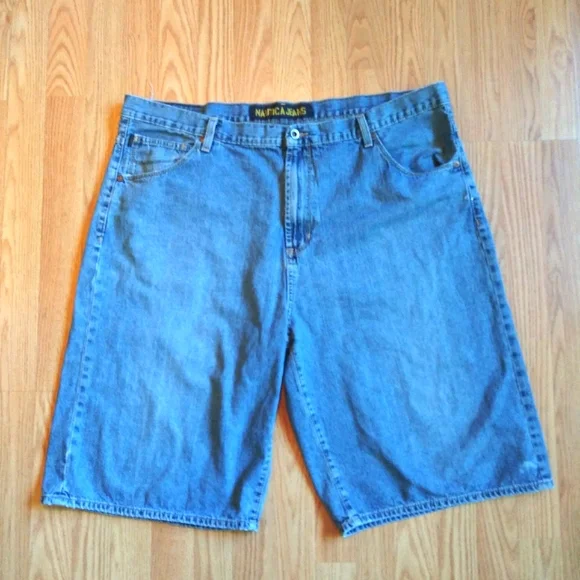 Nautica Men's Denim Jean Shorts - Picture 7 of 9